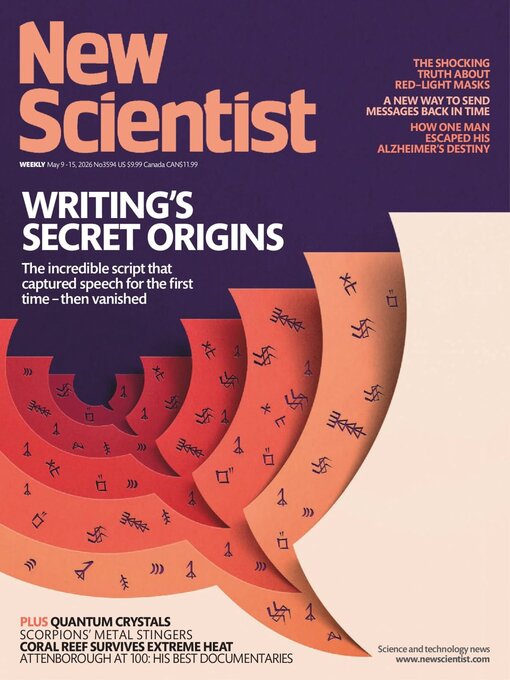 Cover image for New Scientist